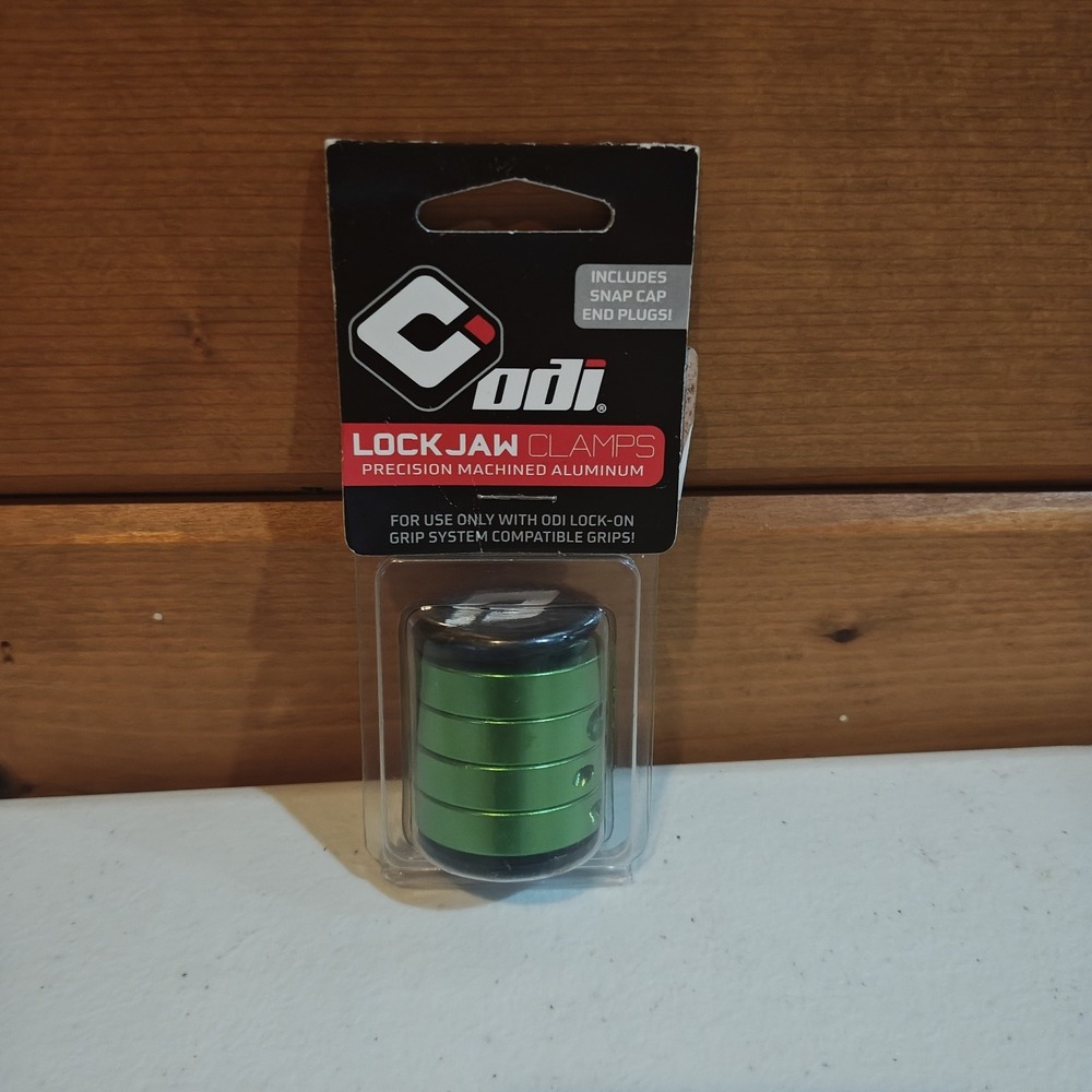 ODI Lock Jaw Clamp - Green Motorcycle ATV/UTV Dirt Bike Watercrft PWC D70LJN ZC3